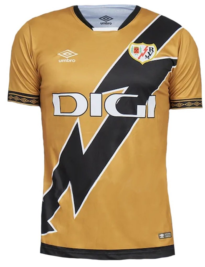 Camisa III Rayo Vallecano 2023 2024 Umbro oficial 